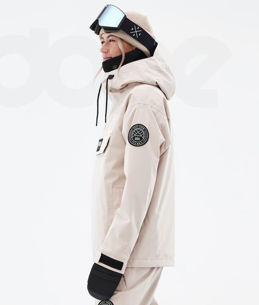 Beige Women's Dope Blizzard W Snowboard Jackets | AUJJ3454