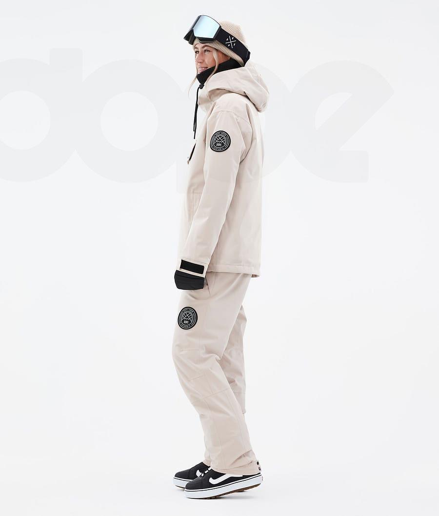 Beige Women's Dope Blizzard W Snowboard Jackets | AUJJ3454