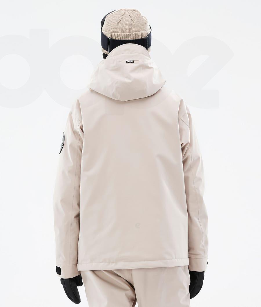 Beige Women's Dope Blizzard W Snowboard Jackets | AUJJ3454