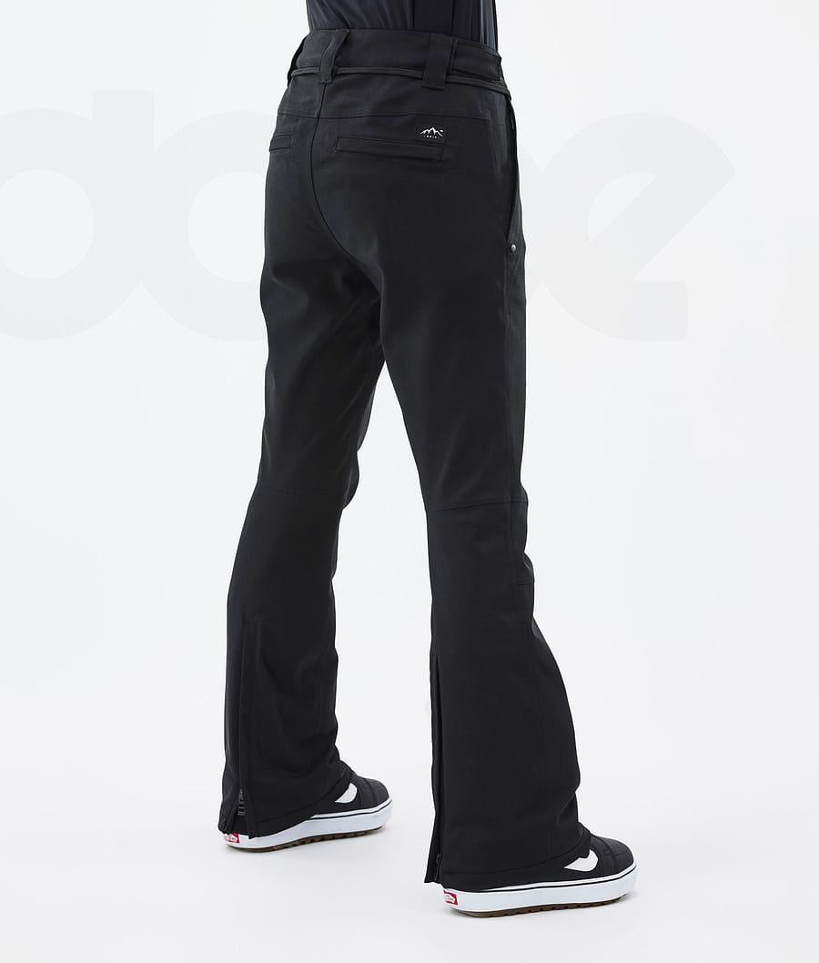 Black / Grey Women's Dope Tigress W Snowboard Pants | AUEX3293