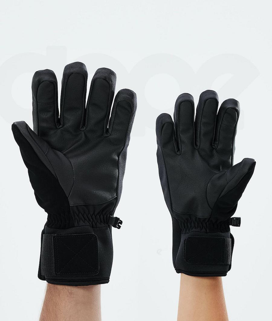 Black Men's Dope Ace 2021 Gloves | AUFM3095