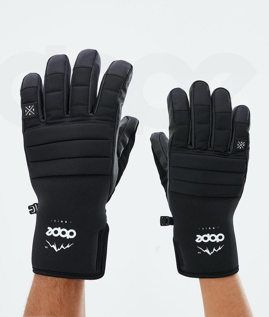 Black Men\'s Dope Ace 2021 Gloves | AUFM3095