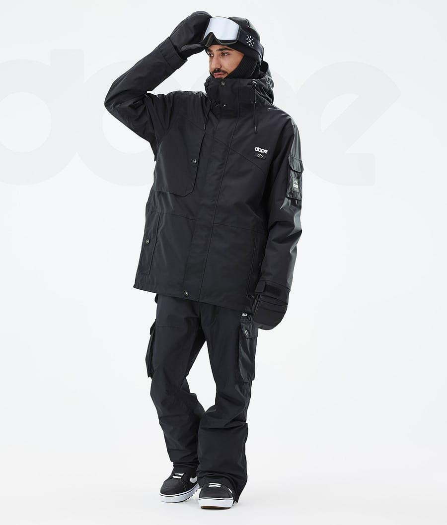 Black Men's Dope Adept 2020 Snowboard Jackets | AURW2724