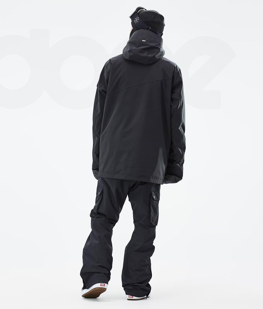 Black Men's Dope Adept 2020 Snowboard Jackets | AURW2724