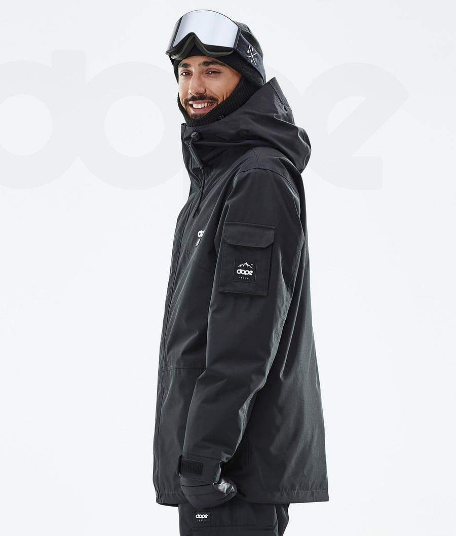 Black Men's Dope Adept 2020 Snowboard Jackets | AURW2724