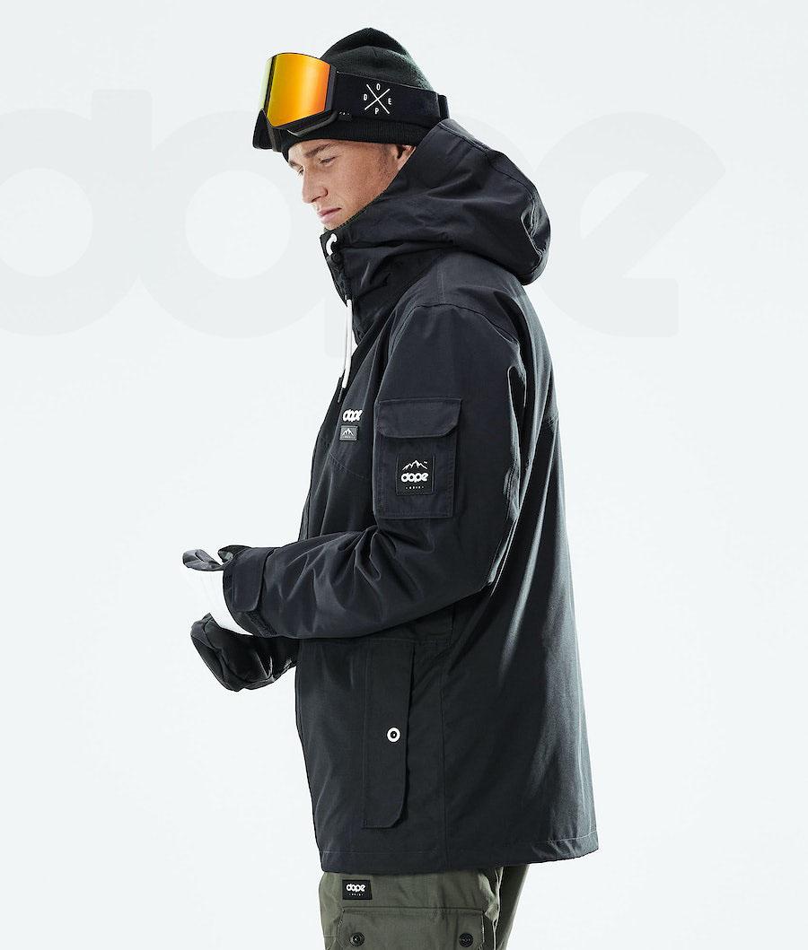 Black Men's Dope Adept 2021 Ski Jackets | AUNB2871