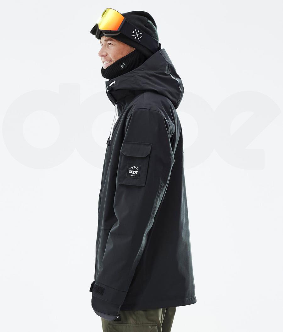 Black Men's Dope Adept Ski Jackets | AUAP2859