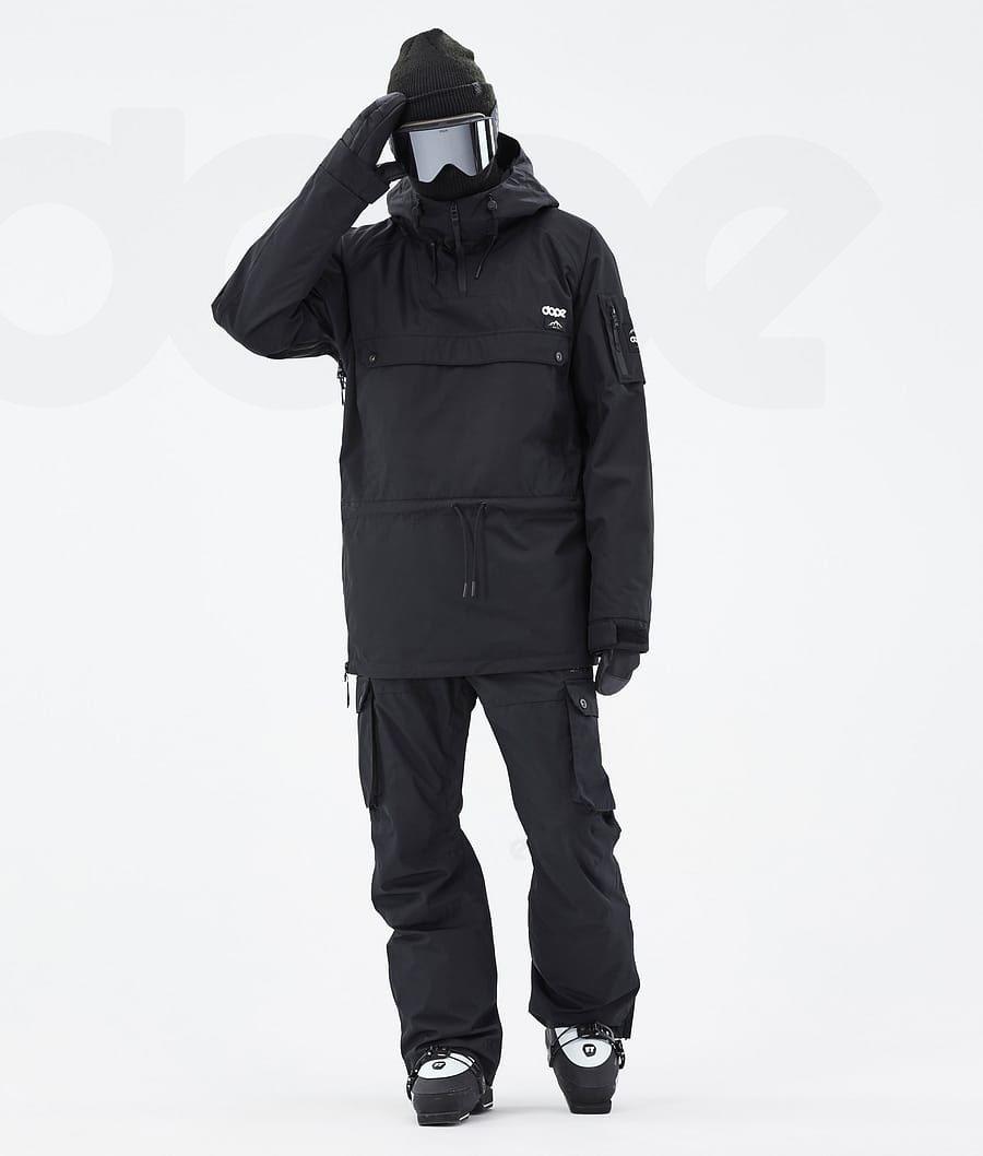 Black Men's Dope Annok 2019 Ski Jackets | AUEX2893