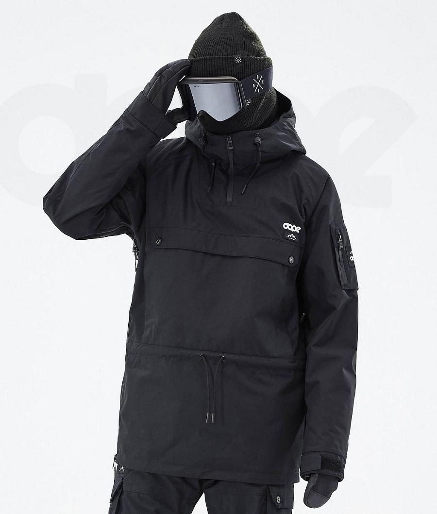 Black Men\'s Dope Annok 2019 Ski Jackets | AUEX2893