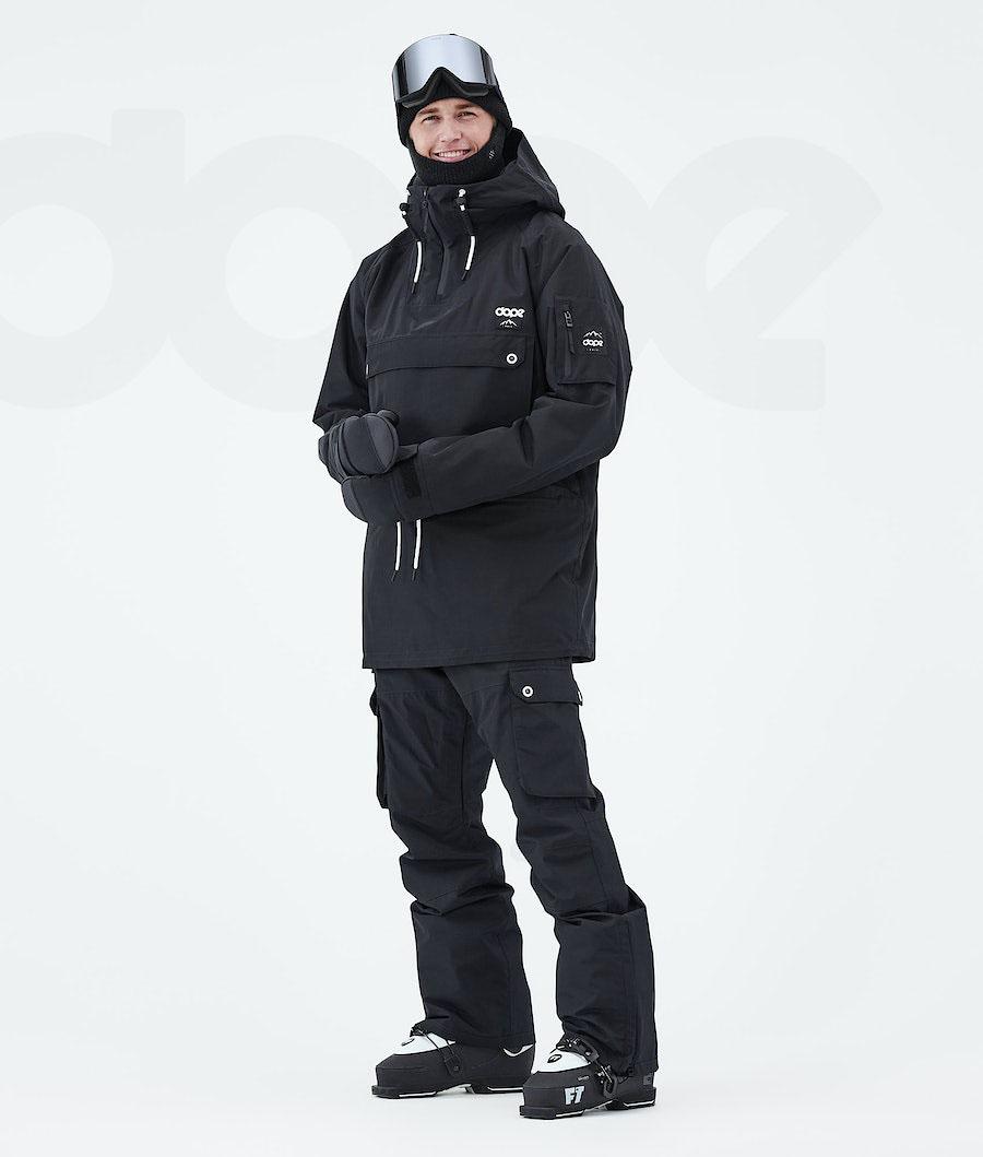 Black Men's Dope Annok 2021 Ski Jackets | AUQZ2895