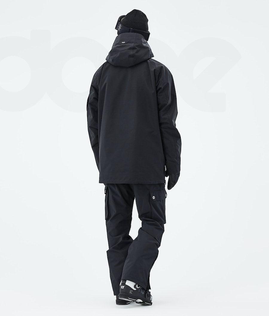 Black Men's Dope Annok 2021 Ski Jackets | AUQZ2895