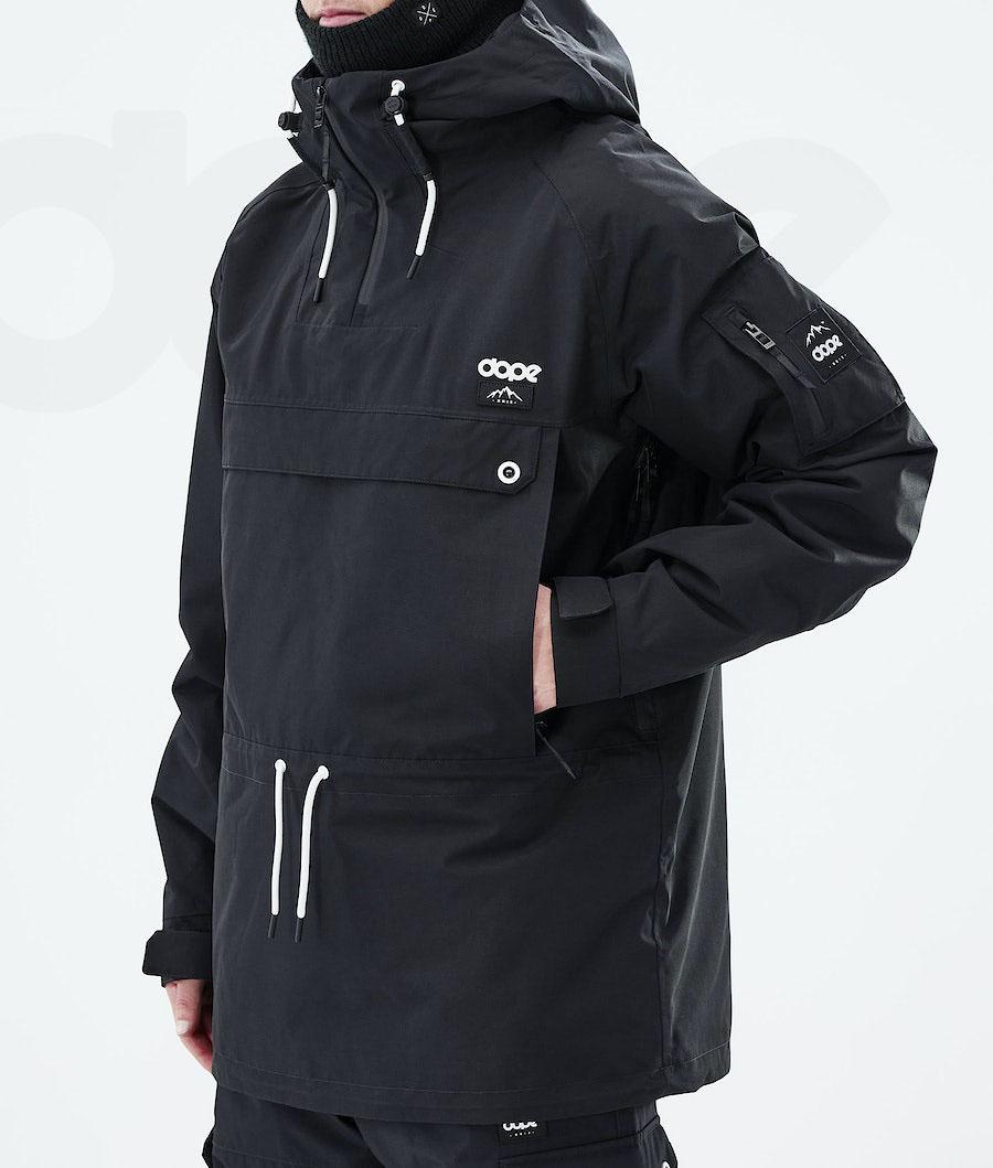 Black Men's Dope Annok 2021 Ski Jackets | AUQZ2895