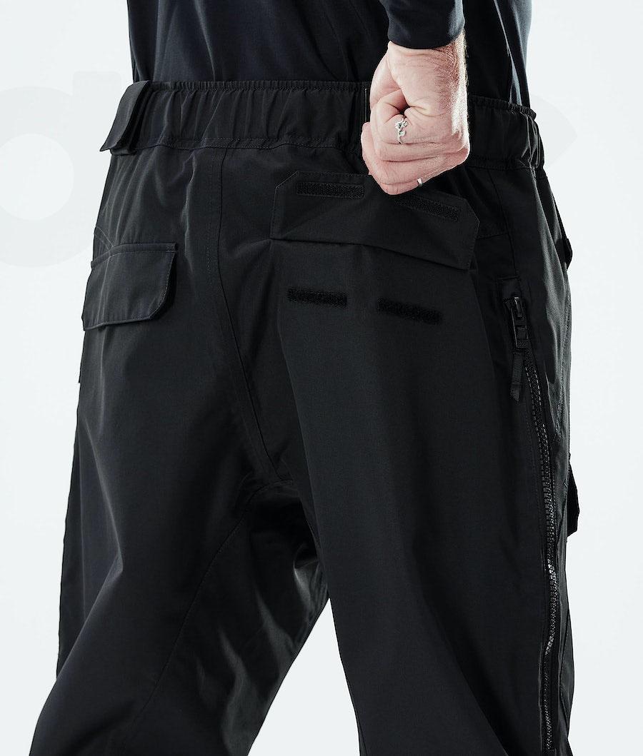 Black Men's Dope Antek 2021 Ski Pants | AUQZ2611