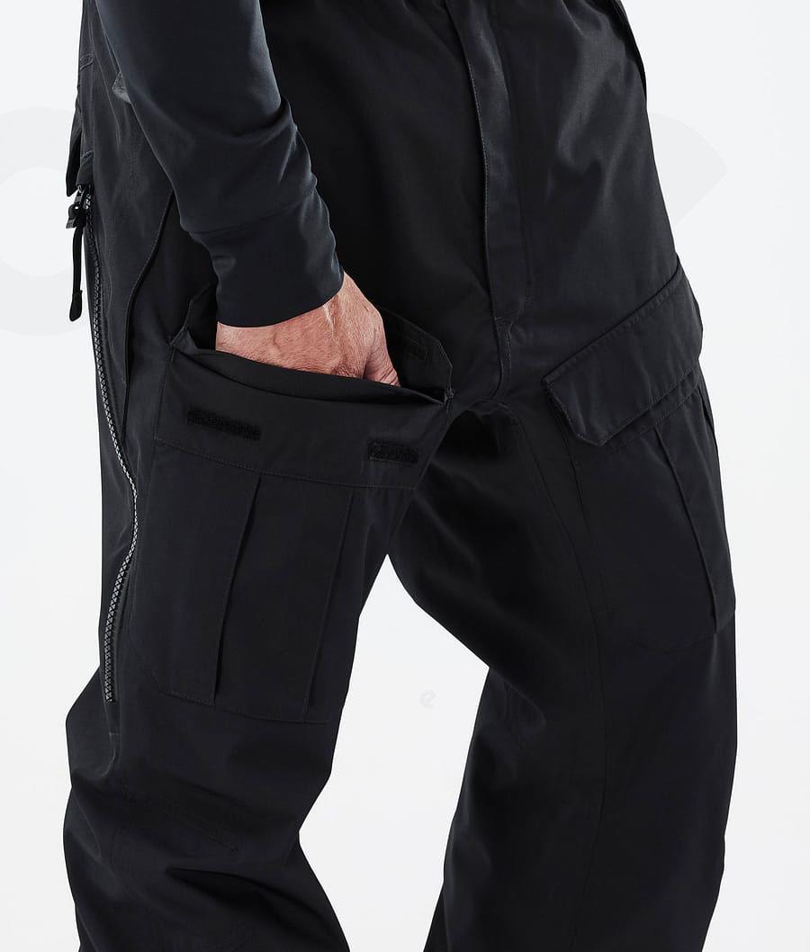 Black Men's Dope Antek Ski Pants | AUEX2609