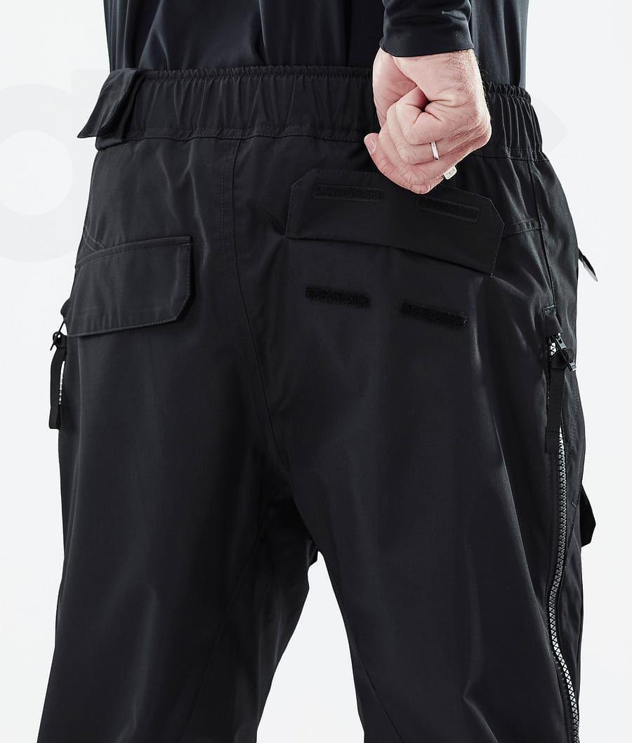 Black Men's Dope Antek Ski Pants | AUEX2609