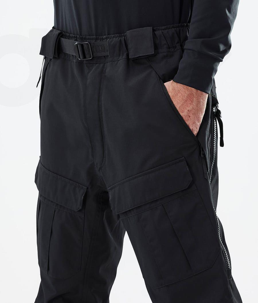 Black Men's Dope Antek Ski Pants | AUEX2609