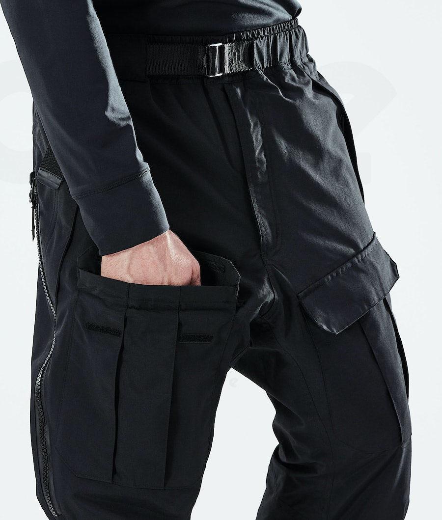 Black Men's Dope Antek Ski Pants | AUIS2604