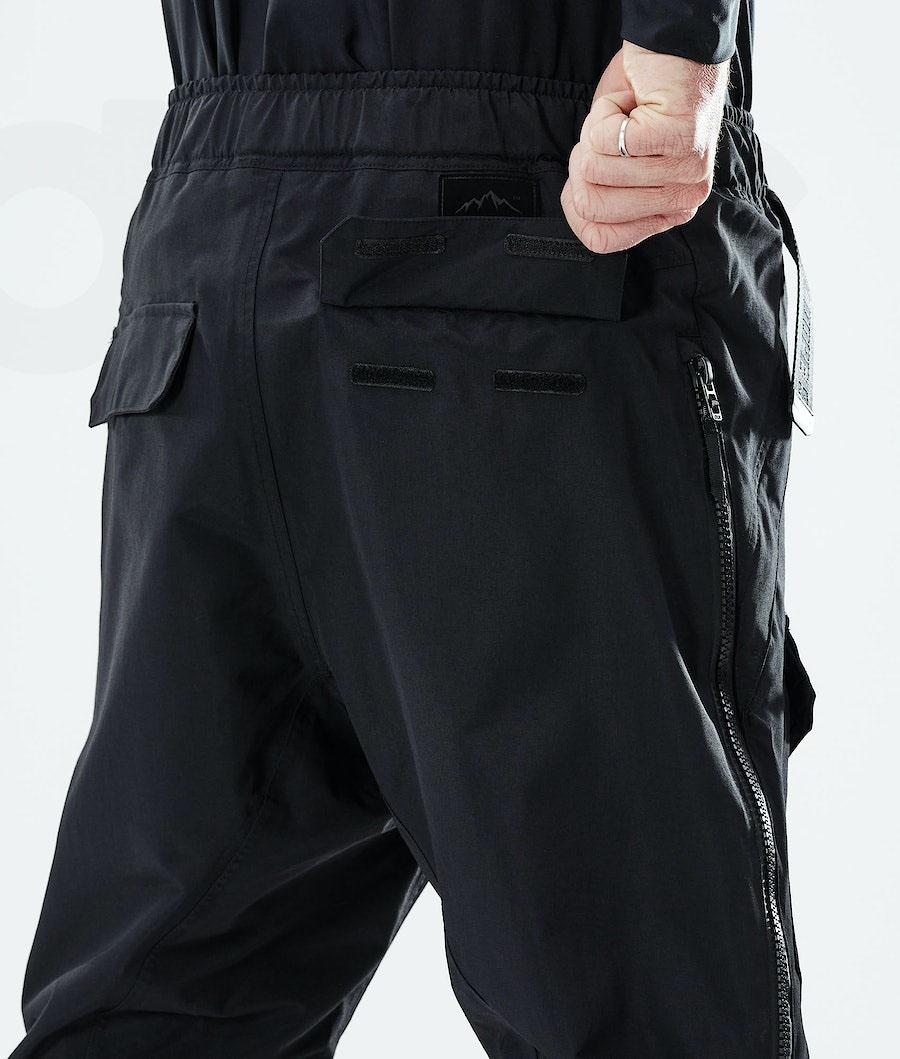 Black Men's Dope Antek Ski Pants | AUIS2604