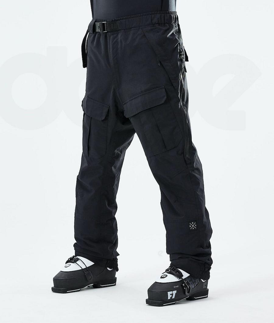 Black Men\'s Dope Antek Ski Pants | AUIS2604