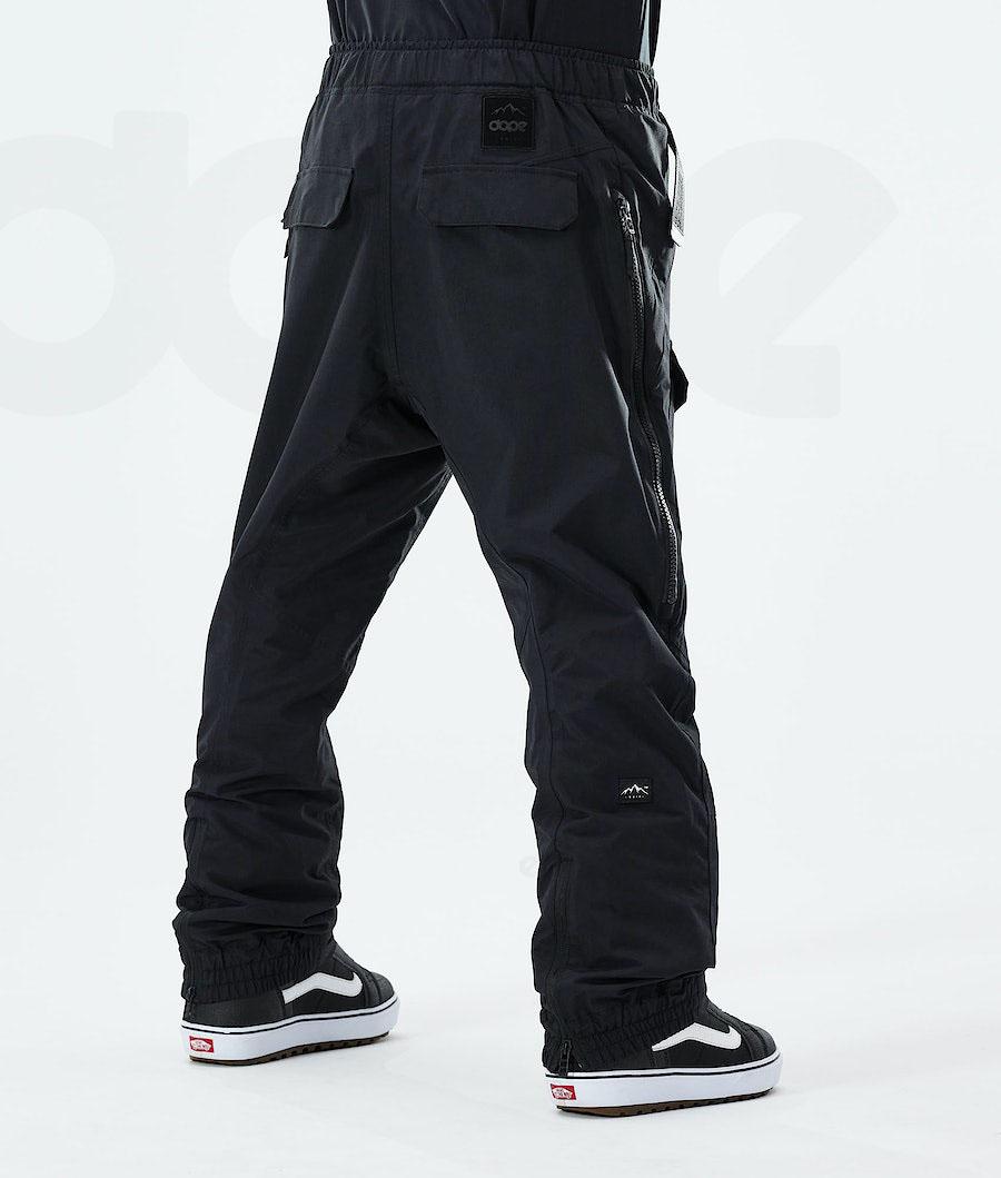 Black Men's Dope Antek Snowboard Pants | AULH2541