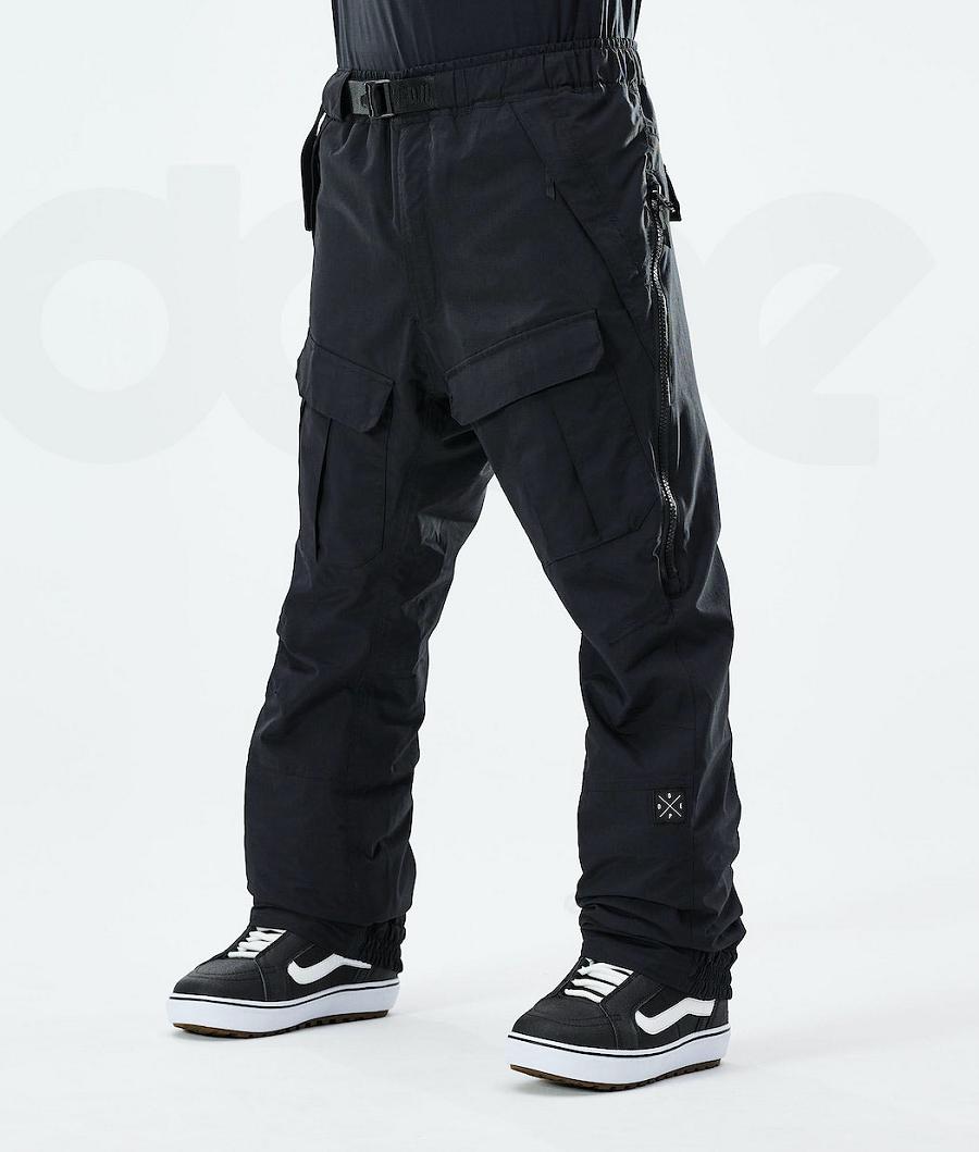 Black Men\'s Dope Antek Snowboard Pants | AULH2541