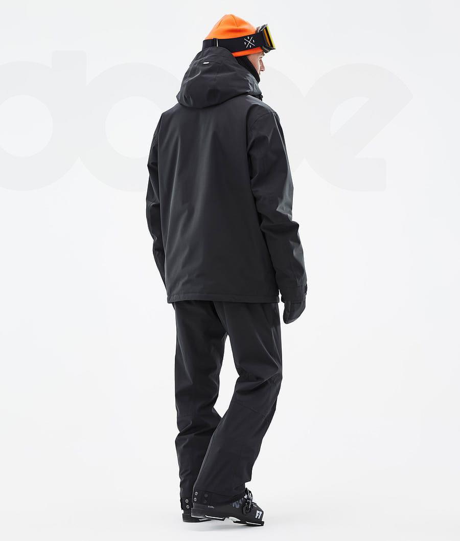 Black Men's Dope Blizzard Ski Jackets | AUFM2909