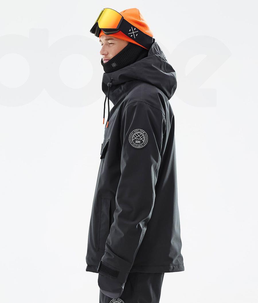 Black Men's Dope Blizzard Ski Jackets | AUFM2909