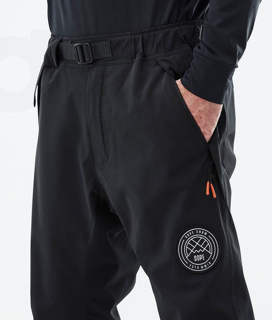 Black Men's Dope Blizzard Ski Pants | AUHK2623