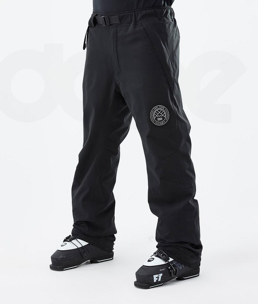 Black Men\'s Dope Blizzard Ski Pants | AUHK2623