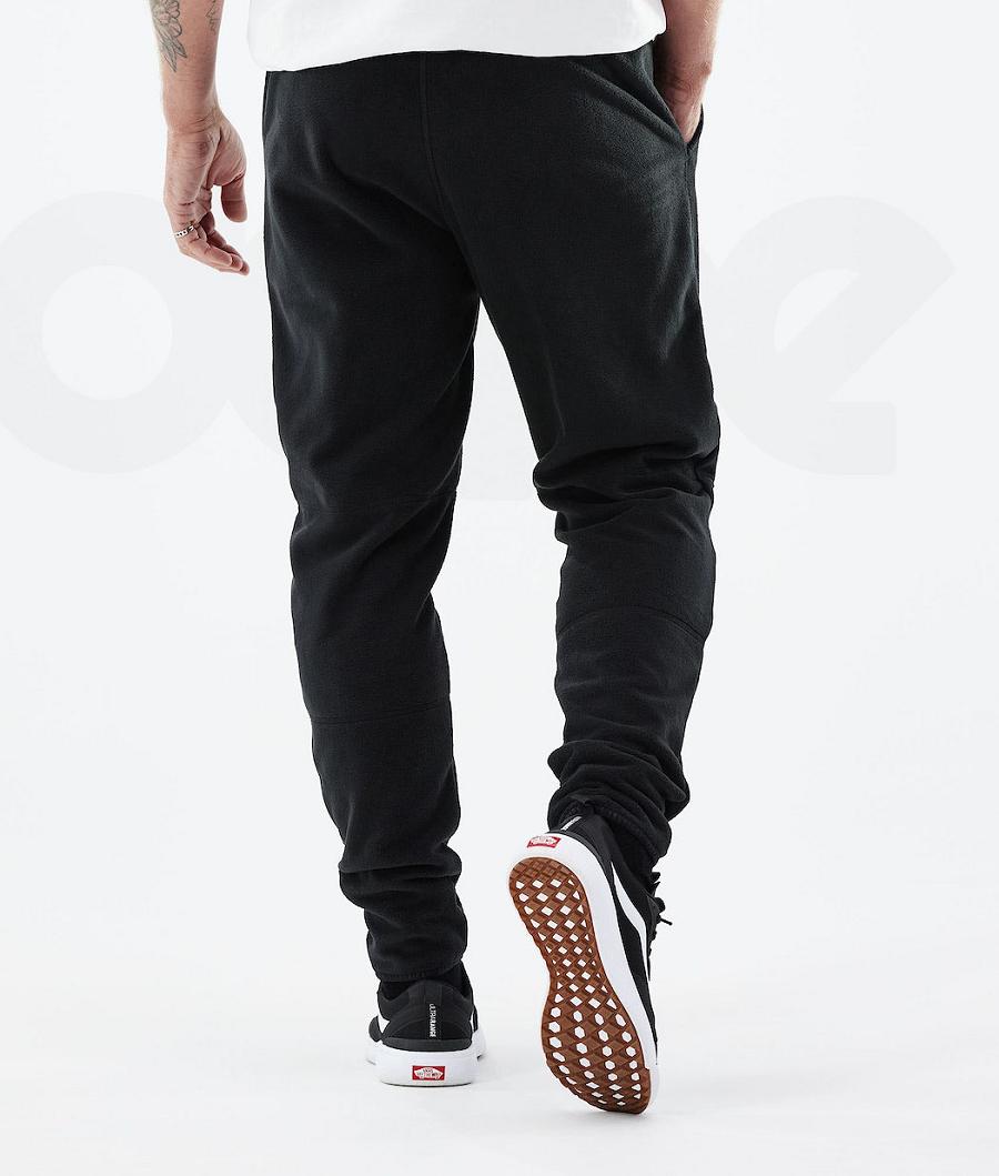 Black Men's Dope Comfy Pants Fleece | AUAP3027