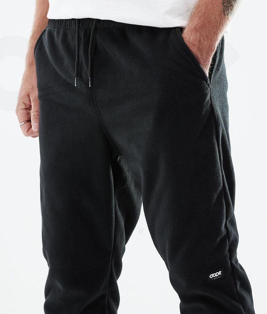 Black Men's Dope Comfy Pants Fleece | AUAP3027