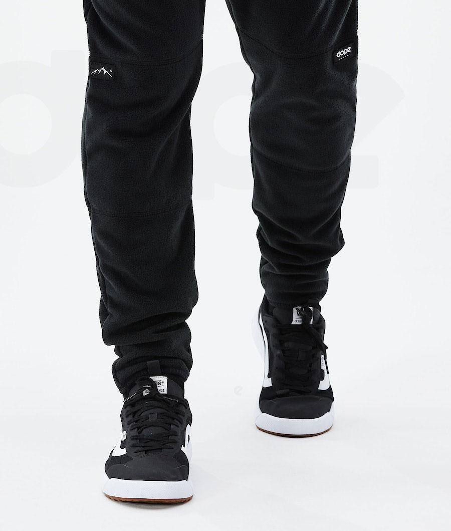 Black Men's Dope Comfy Pants Fleece | AUAP3027