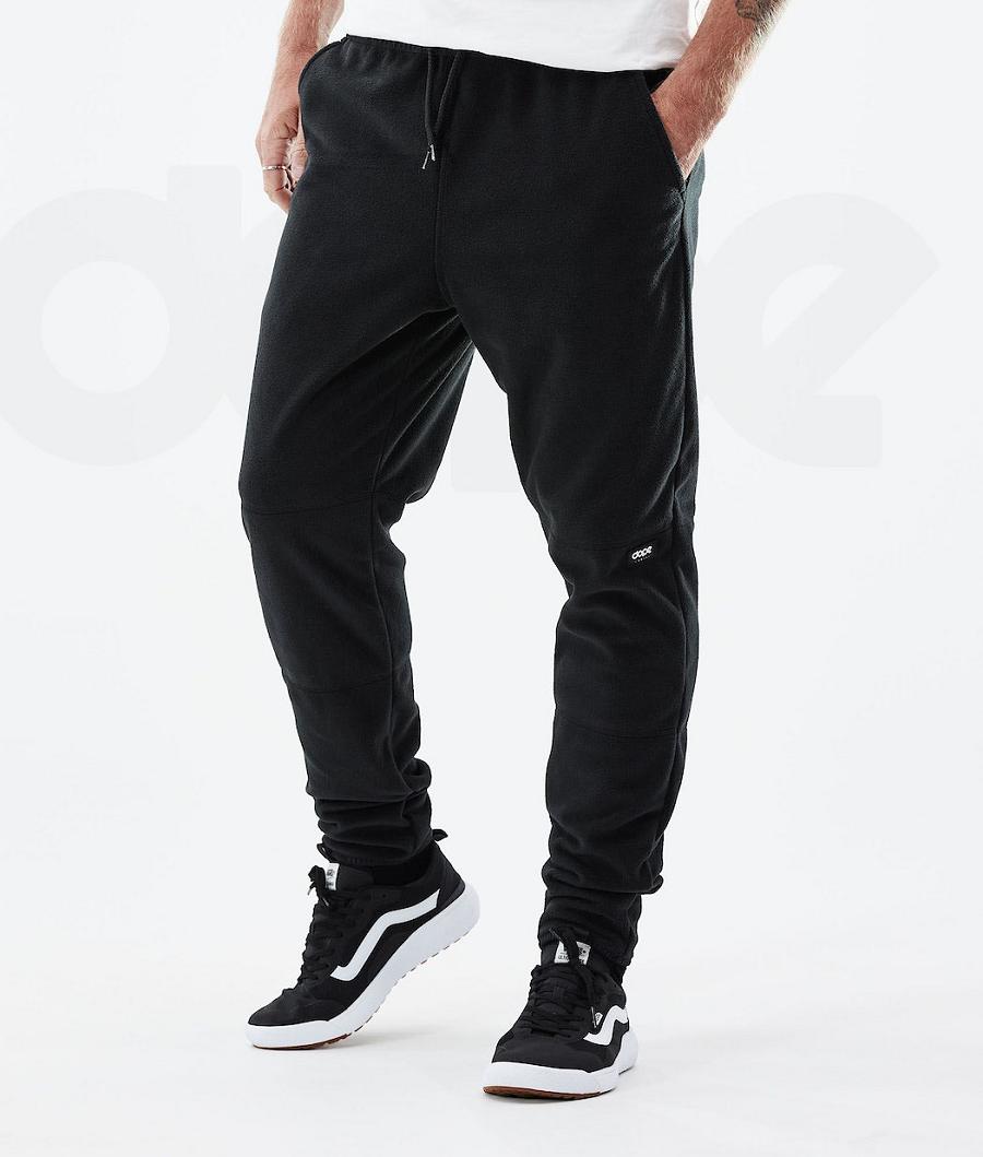 Black Men\'s Dope Comfy Pants Fleece | AUAP3027