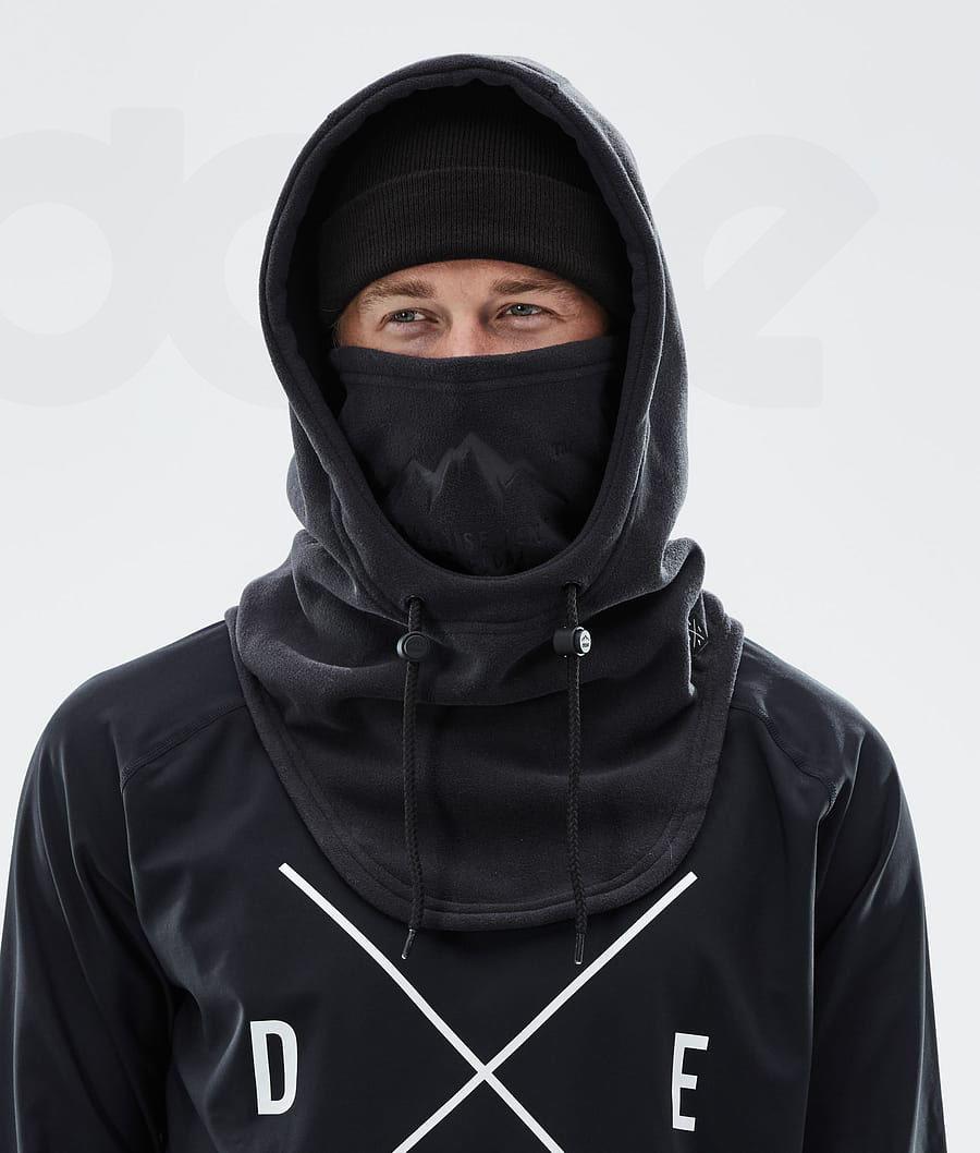 Black Men's Dope Cozy Hood II Face Masks | AUYU3148