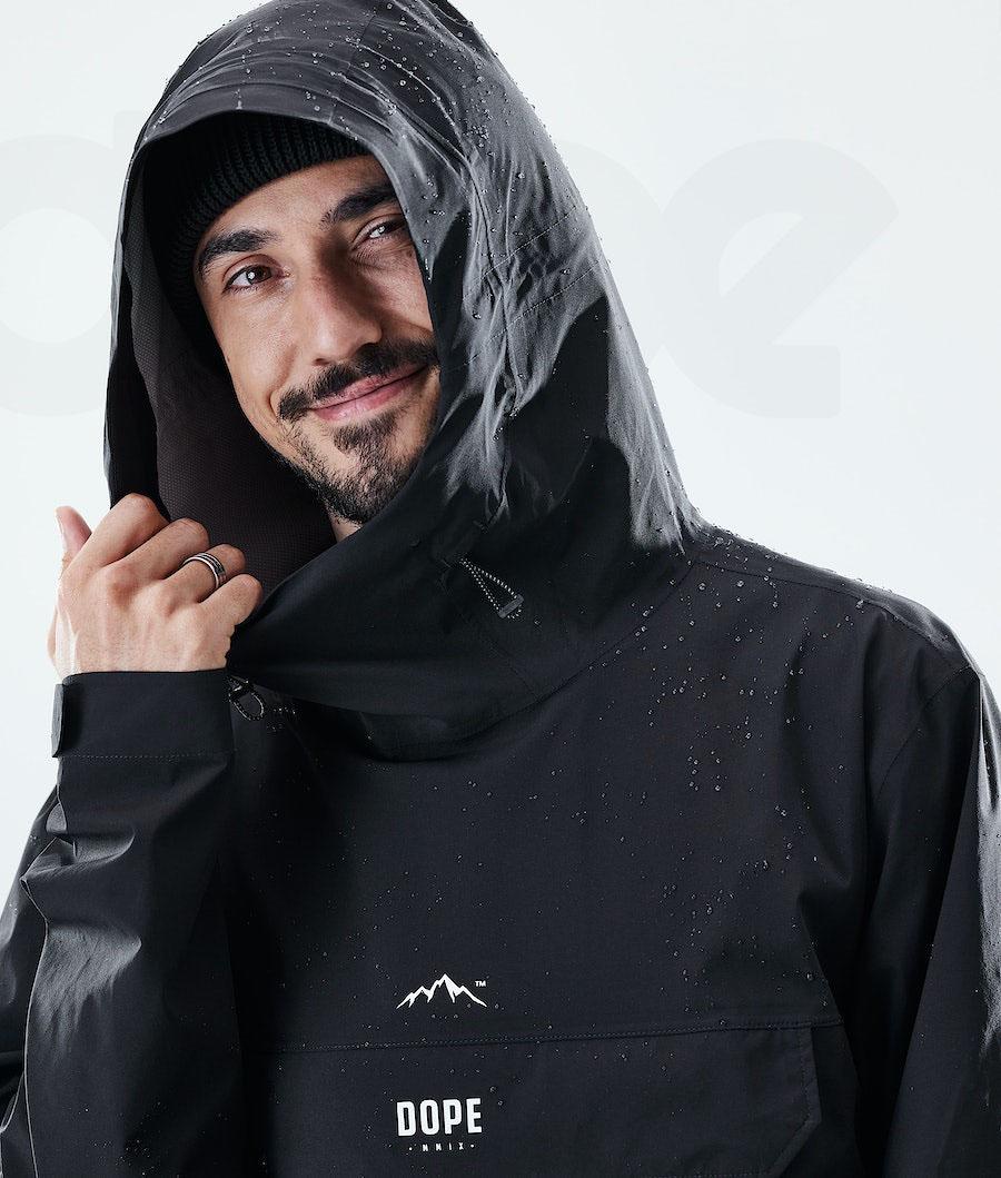 Black Men's Dope Drizzard Outdoor Jackets | AUSO2698