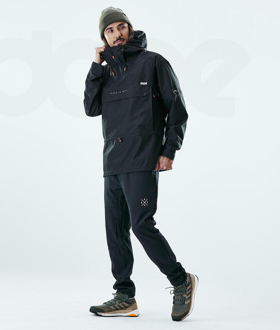 Black Men's Dope Hiker Outdoor Jackets | AUAP2699