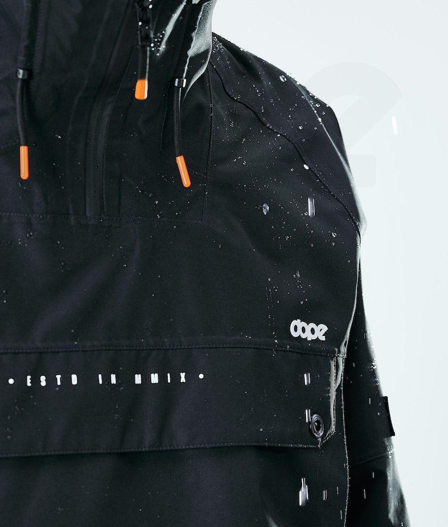 Black Men's Dope Hiker Outdoor Jackets | AUAP2699