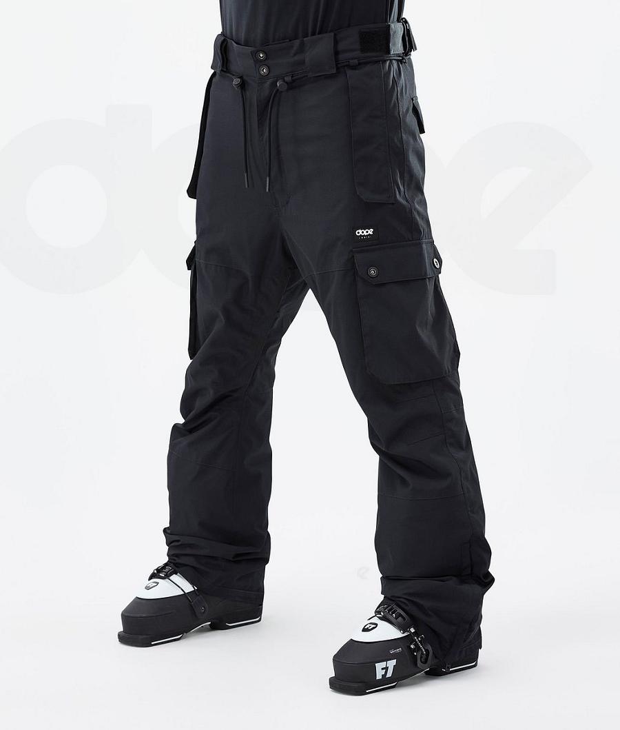 Black Men\'s Dope Iconic 2019 Ski Pants | AUSO2645