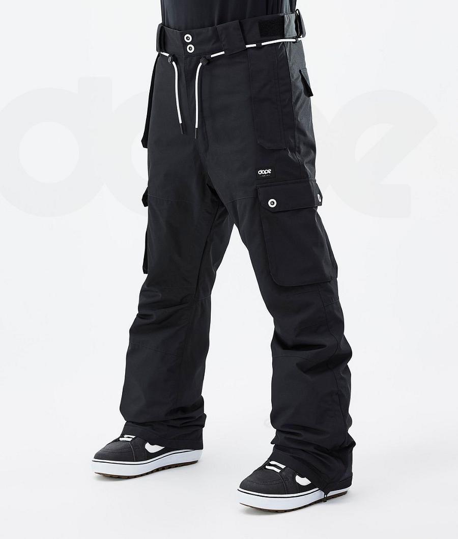 Black Men\'s Dope Iconic 2020 Snowboard Pants | AUIS2578