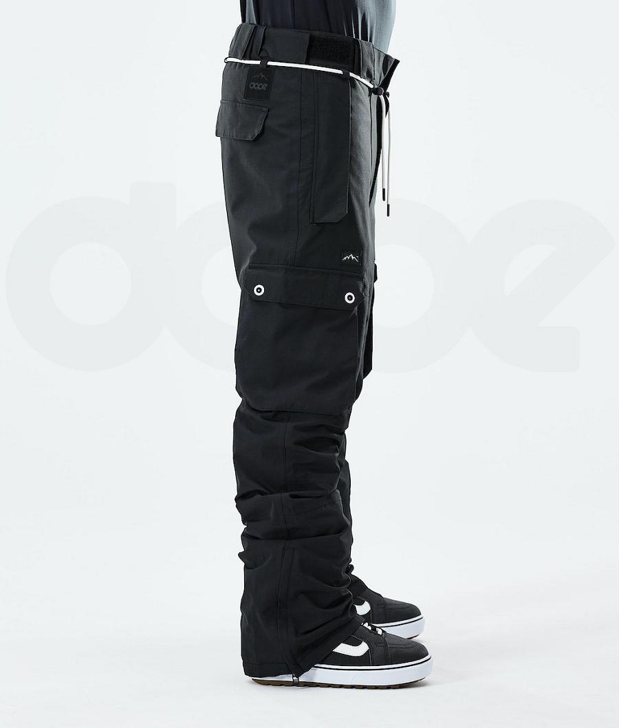 Black Men's Dope Iconic 2021 Snowboard Pants | AUCE2590