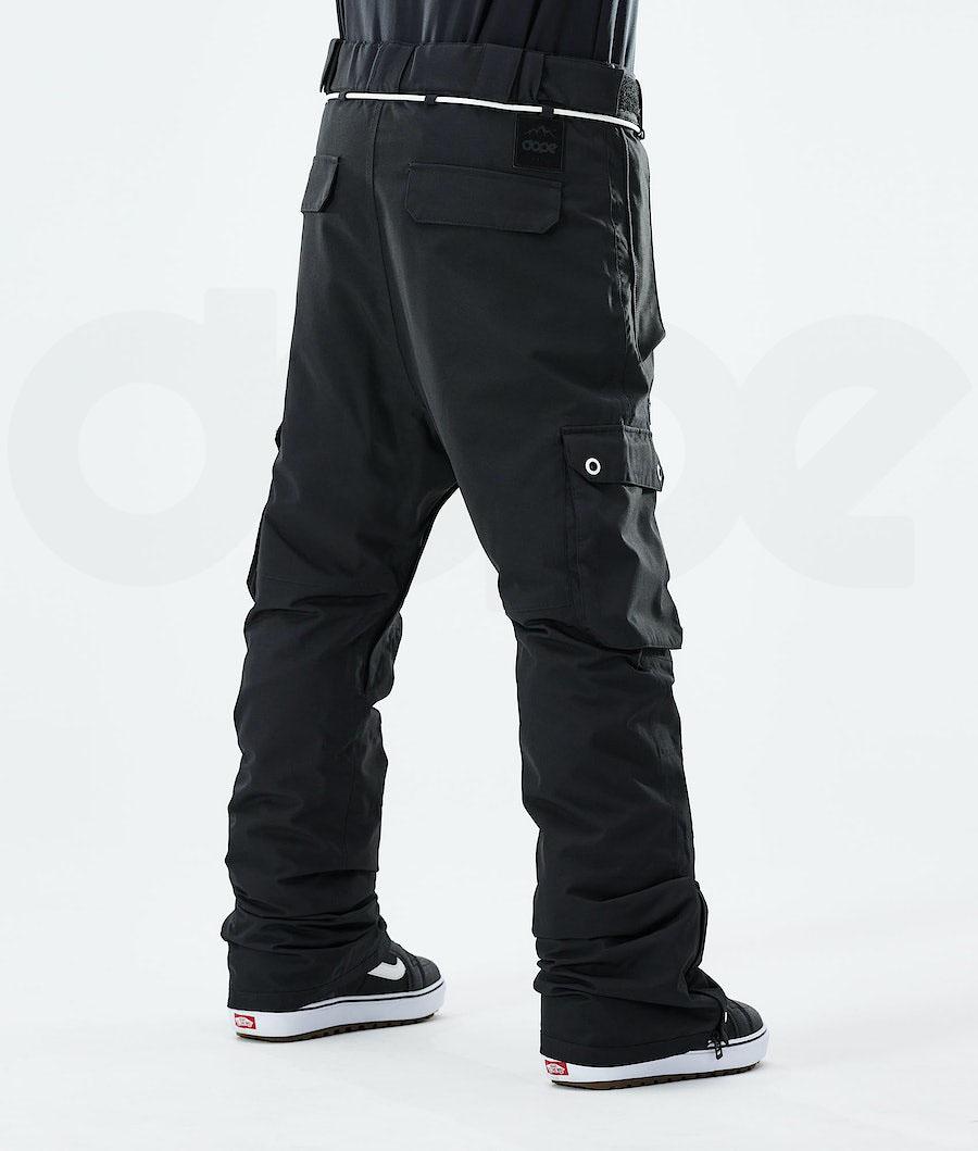 Black Men's Dope Iconic 2021 Snowboard Pants | AUCE2590