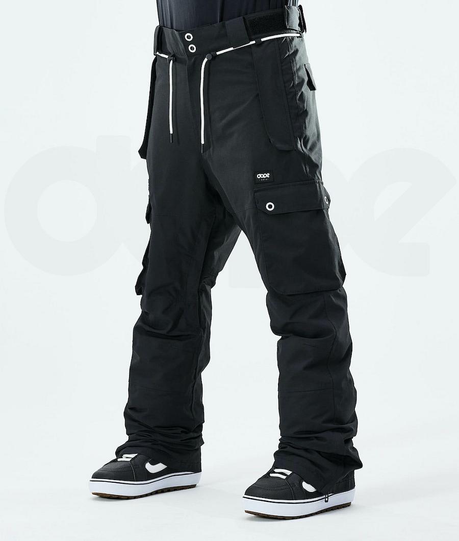 Black Men\'s Dope Iconic 2021 Snowboard Pants | AUCE2590