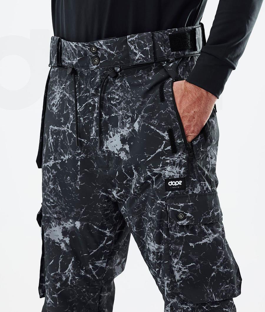 Black Men's Dope Iconic Ski Pants | AUTV2634