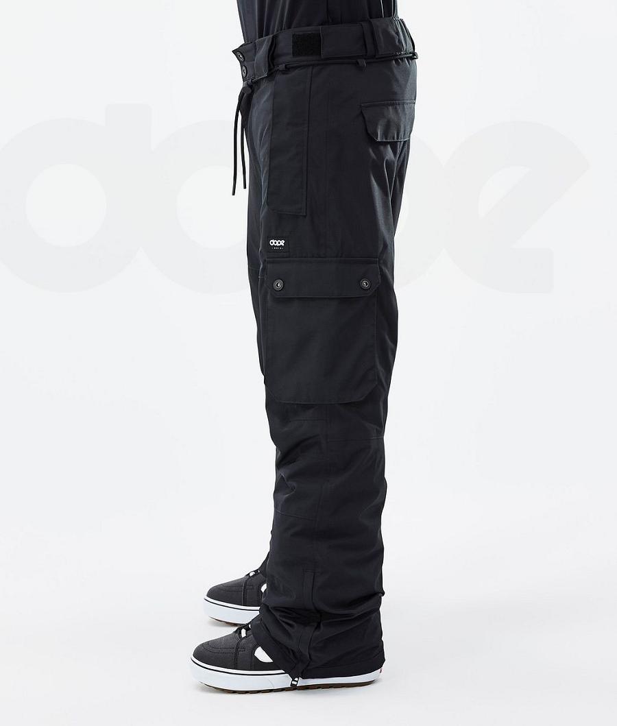 Black Men's Dope Iconic Snowboard Pants | AUOR2577