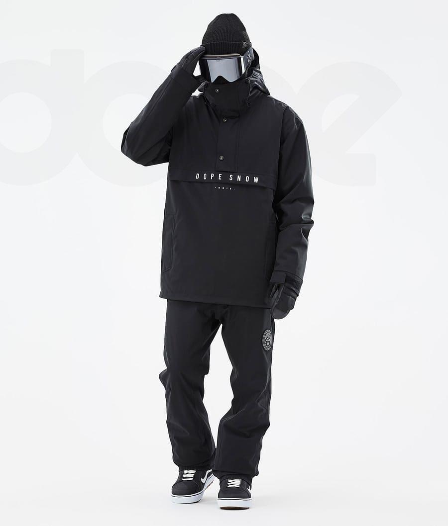 Black Men's Dope Legacy Snowboard Jackets | AUEX2796