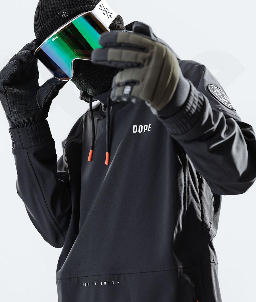 Black Men's Dope Rogue Snowboard Jackets | AUUT2818