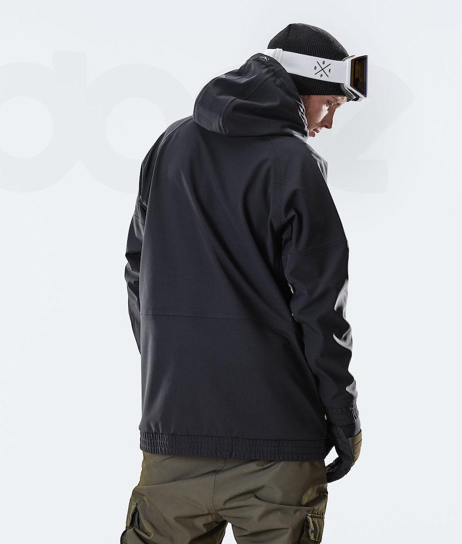 Black Men's Dope Rogue Snowboard Jackets | AUUT2818