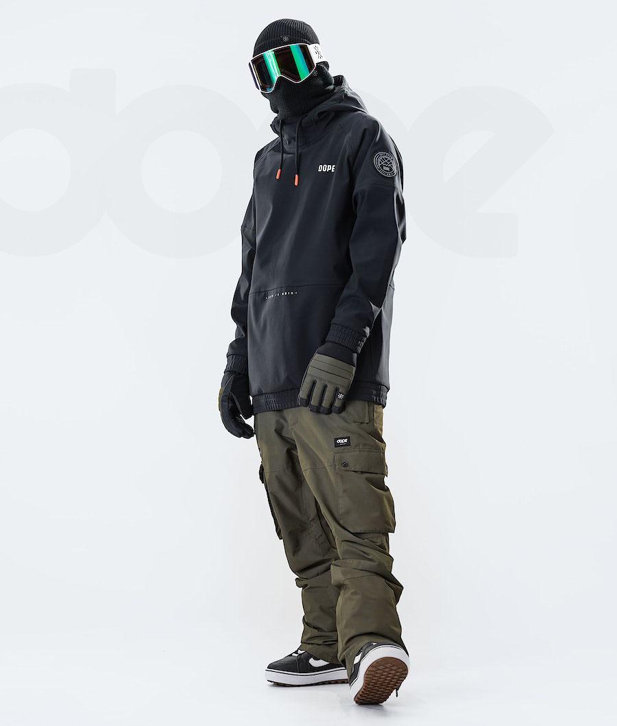 Black Men's Dope Rogue Snowboard Jackets | AUUT2818