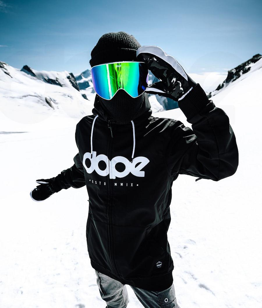 Black Men's Dope Standard DO Snowboard Jackets | AUTV2820