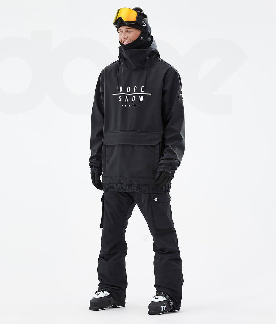 Black Men's Dope Wylie DS Ski Jackets | AUXF2946